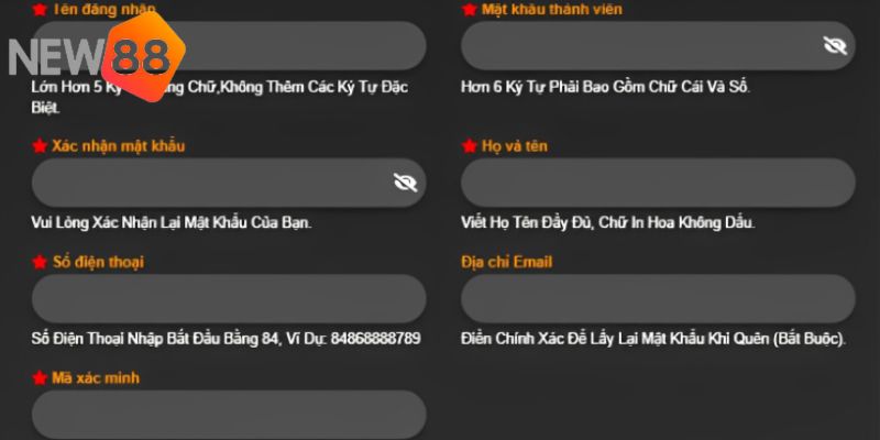 Các bước giúp bạn lấy lại tài khoản new88 đơn giản 